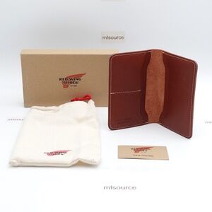 NEW Red Wing Leather Passport Wallet 95012 Oro Russet Frontier